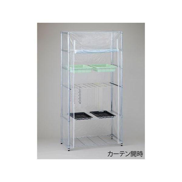 4-240-21 器具乾燥ラック バスケット・カーテン付 本体セット 424021