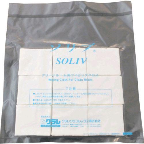 クラレ ［SOLIV-0607］ クリーンルーム用ワイパー ソリブ ６０ｍｍ×７０ｍｍ １Ｃｓ 箱 ＝１０００枚入 SOLIV0607 518-6854【キャンセル不可】