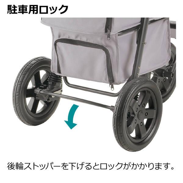 リッチェル 4945680560399 ペットカート プレンタ グレー : 測定器