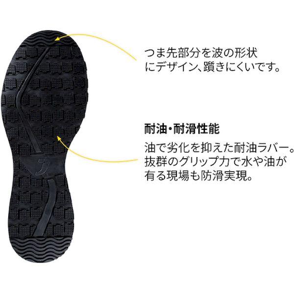 セーフティジョガー ALTOTLSBLK25.5 作業靴 アルトTLS ブラック 25．5cm_3