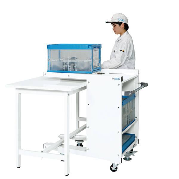 【個人宅配送不可】サカエ SAKAE サカエ PCN-1073W 直送 代引不可・他メーカー同梱不可 ピッキングカート（ネスティング仕様） PCN10_4