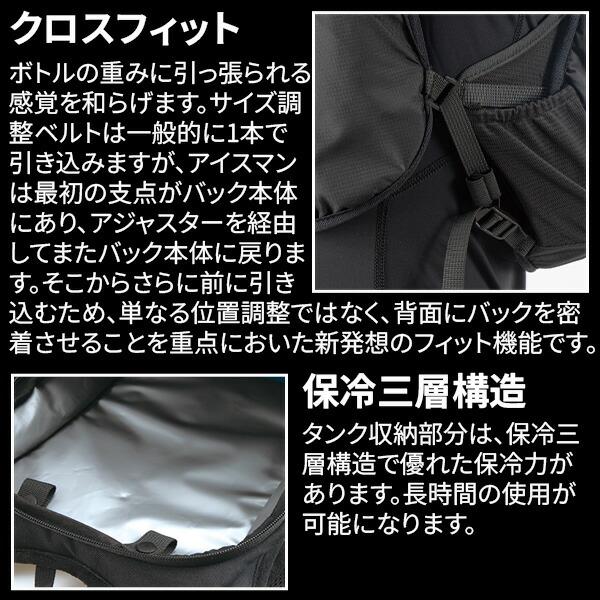 アイスマン 2026 空調ウェア 作業服 ベスト 水冷 PRO-XIII RICH