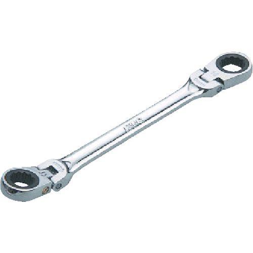 あすつく対応 「直送」 KTC 京都機械工具 MR1-1719F ラチェットめがねレンチ 両頭型首振りタイプ 対辺寸法１７×１９ｍｍ 全長２６０ｍｍMR11719F