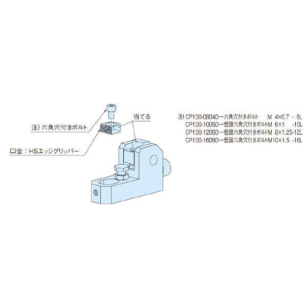 イマオコーポレーション IMAO CP100-16080 サイドクランプ ジャッキ付 CP10016080