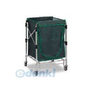 テラモト DS-226-560-1 スタンディングカート 替袋Ｅ 緑 ファスナー付 大 DS2265601 スタンディングカート緑