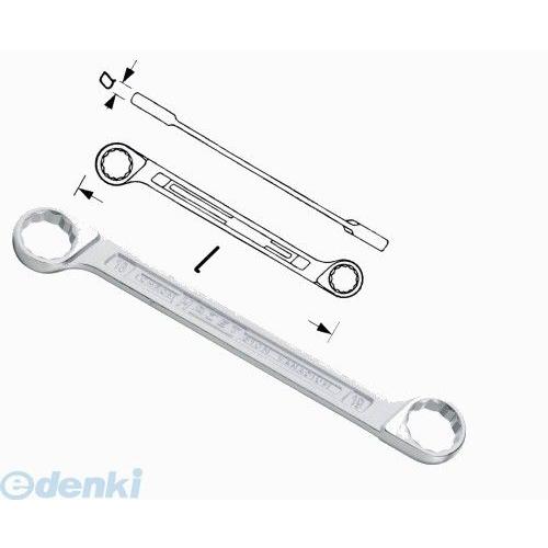 ハゼット HAZET 610N-30X32 ダブルボックスレンチ 610N30X32