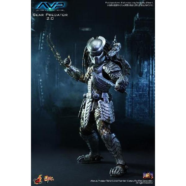 未開封ホットトイズ MMS１９０プレデター　ＡＶＰ 1/6　エイリアン Perfect Hot Toys 1/6 Mms190 Avp Scar Predator 2.0 Alien Vs