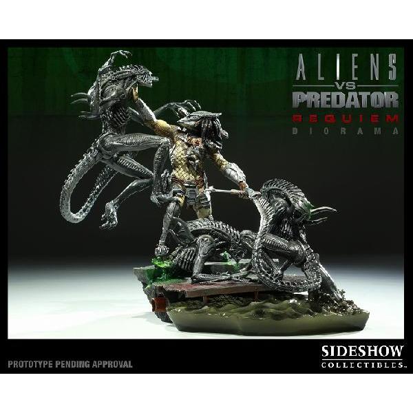 サイドショウ コレクティブル社 Avp2 ウルフ プレデターvsエイリアン ウォリアー ジオラマスタチュー Mohmmadiyon Com