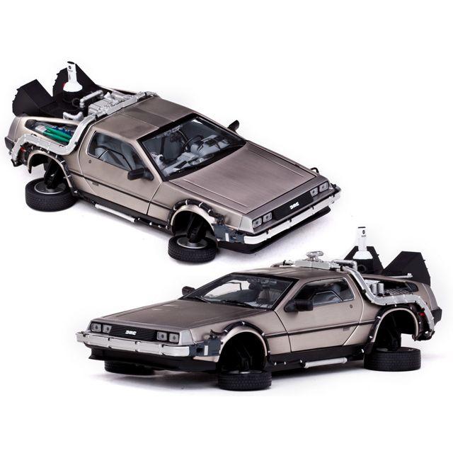 SUNSTAR バック・トゥ・ザ・フューチャー デロリアン PART2モデル 1/18