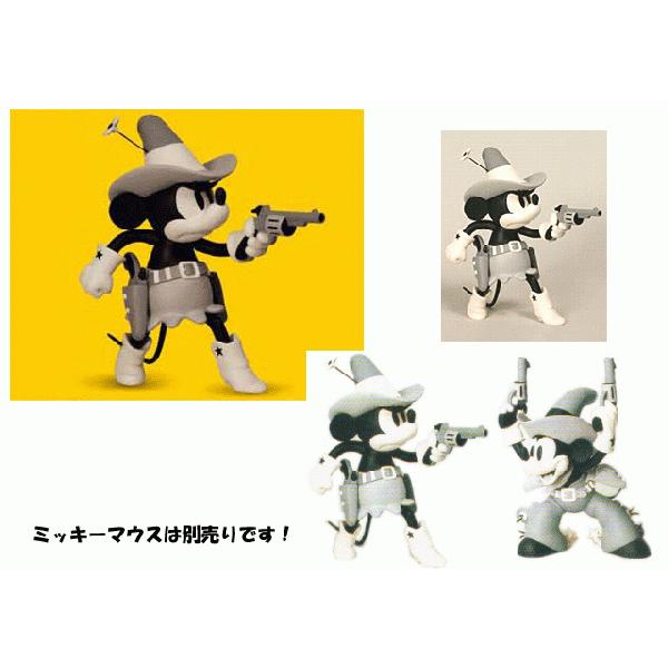 希少Disney Smile Snap No.37 ミッキー二挺拳銃Ver. メディコム・トイ 「TWO-GUN MICKEY」 （ミッキーの2丁拳銃）“ミニー