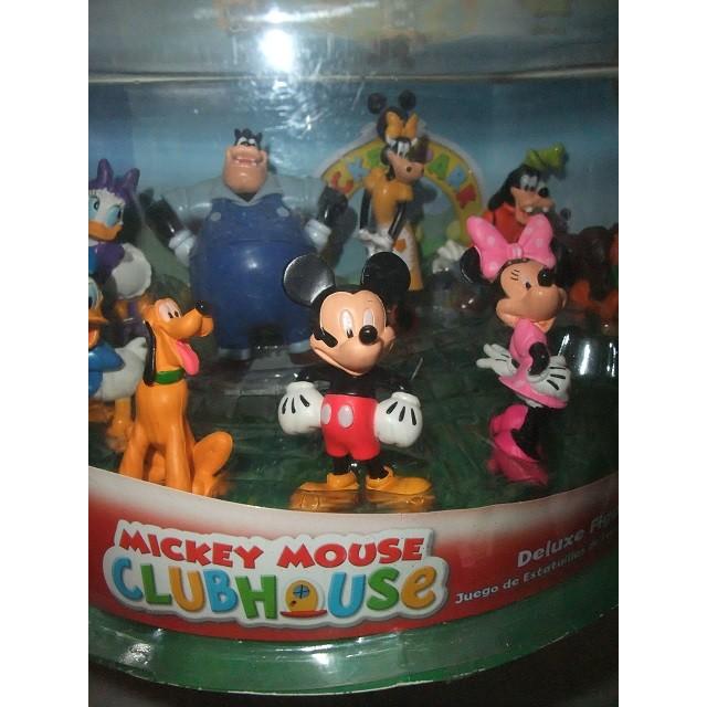 フィギュア塗装エラー(ミッキー)及びパッケージ台紙にダメージあり