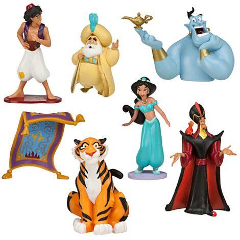 Disney ディズニー　Aladdin アラジンフィギュア　6セット 未開封品 Disney US ディズニー限定 アラジン ミニフィギュアセット