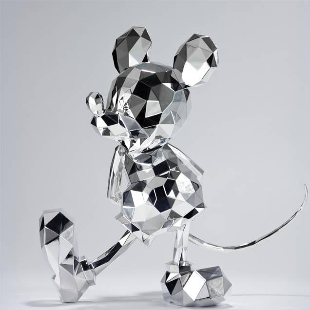千値練 POLYGO 限定品 Mickey Mouse SILVER（ポリゴ ミッキーマウス