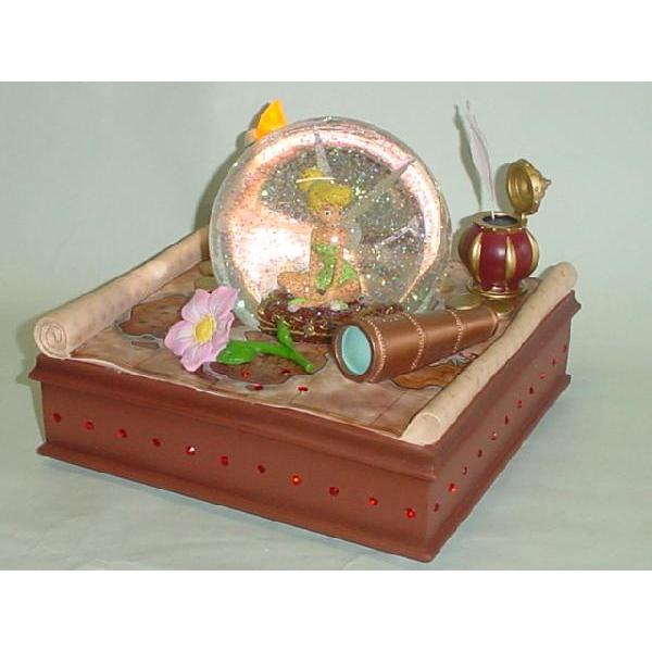 本日限定価格！！ティンカーベル　置物　オルゴール　スノードーム SALE ディズニー ティンカーベル スノードーム オルゴール付き