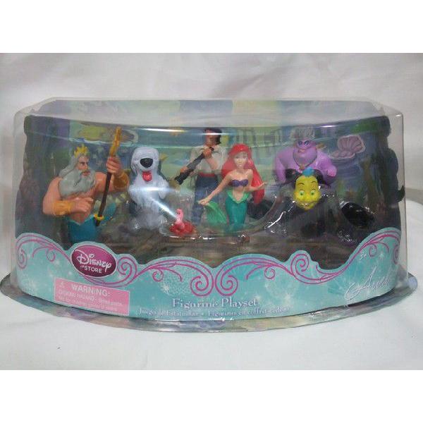 US ディズニー限定 リトル・マーメイド ミニフィギュアセット : エッヂ