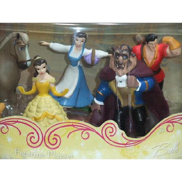 Disney US ディズニー限定 美女と野獣 ミニフィギュア セット Disney US ディズニー限定 美女と野獣 ミニフィギュア セット