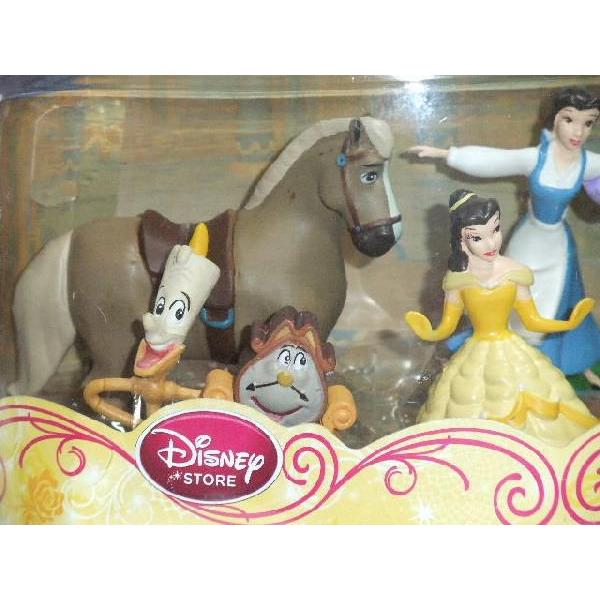 Disney US ディズニー限定 美女と野獣 ミニフィギュア セット Disney US ディズニー限定 美女と野獣 ミニフィギュア セット