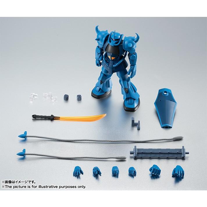 BANDAI - ROBOT魂(SIDE MS) MS-07B グフ ver. A.N.I.M.E. 機動戦士ガンダム 完成品 可動フィギュア バンダイ ROBOT魂 <SIDE MS> MS-07B グフ ver. A.N.I.M.E. | 魂ウェブ