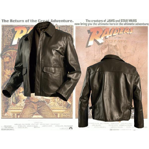 良品！英国製 Wested Leather インディ ジャケット 最後の聖戦 WASTED LEATHER社 インディージョーンズ ジャケット - メルカリ