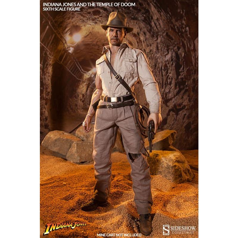 【今月までの出品】サイドショウ インディアナ・ジョーンズ フィギュア インディ・ジョーンズ／魔宮の伝説』1／6スケールフィギュア