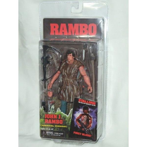 NECA ランボー 7インチ アクションフィギュア ジョン・ランボー NECA ランボー 7インチ アクションフィギュア ジョン・ランボー
