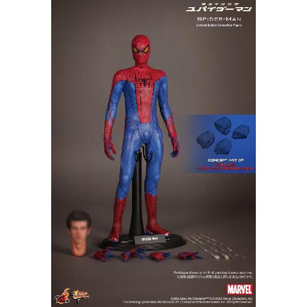 【まる様】ホットトイズ ムービー・マスターピース アメイジング・スパイダーマン Hot Toys - ホットトイズ ムービーマスターピース アメイジング
