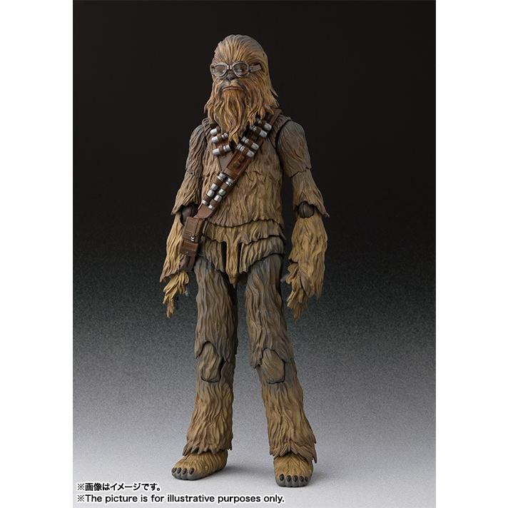S.H.フィギュアーツ　ハン・ソロ、チューバッカ　2種セット BANDAI（バンダイ） S.H.フィギュアーツ ハン・ソロ／スター・ウォーズ