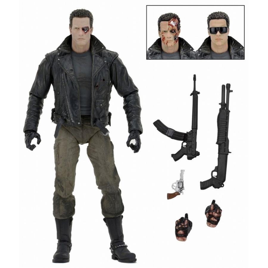 100 の保証 Neca ネカ ターミネーター T 800 ポリスステーション アサルトver アルティメット 7インチ