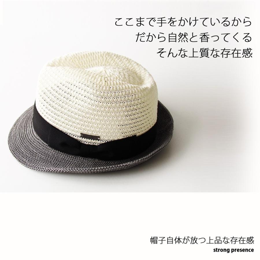 EdgeCity（エッジシティ） 帽子 メンズ 中折れ帽 大きいサイズ 中折れ