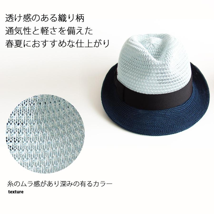 EdgeCity（エッジシティ） 帽子 メンズ 中折れ帽 大きいサイズ 中折れ