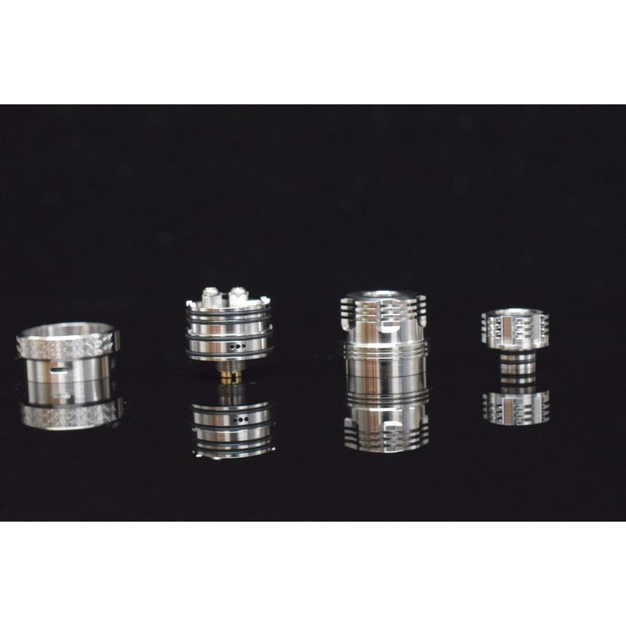FOUR ONE FIVE MOD 415RDA 風魔 RDA MTL アトマイザー フォーワンファイブ タンク made in japan 〇 [X-89] |  | 03