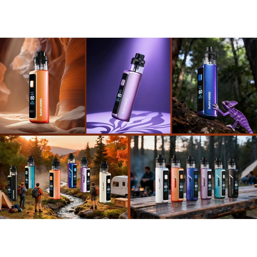 Geekvape Aegis Force Pod Kit 内蔵3200mAhバッテリー vape 本体 ベイプ 電子タバコ ギークベイプ イージス フォース [P-8] |  | 05