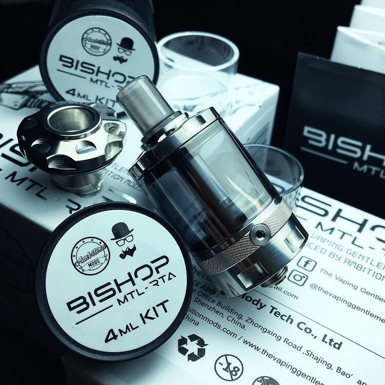 Ambition Mods Bishop MTL RTA 22mm 4.0ml アンビションモッズ