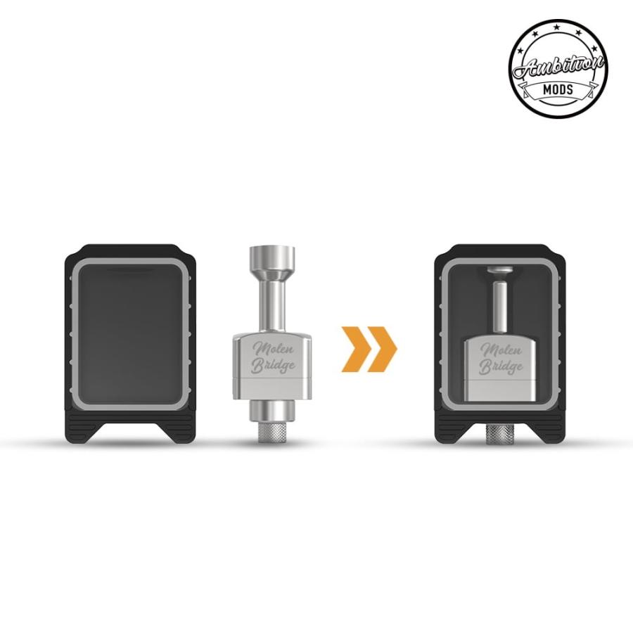 ambition mods/sun box 2.0 box mod kit vape