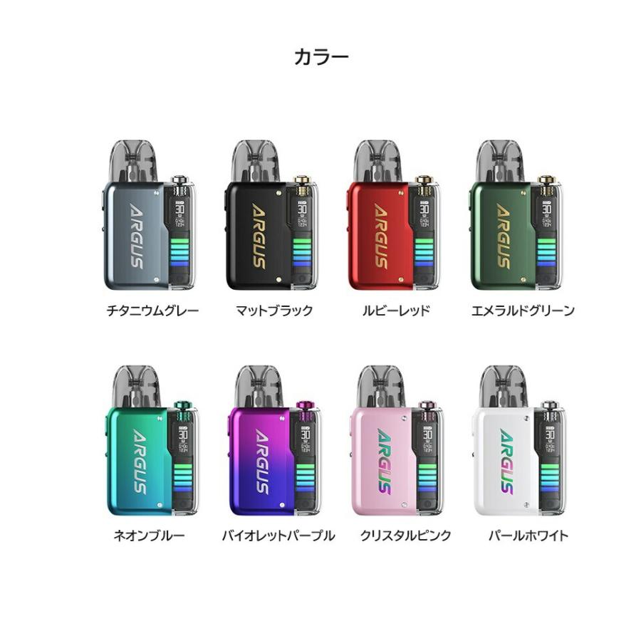 【選べるリキッド1本付き】VOOPOO Argus P2 Pod kit ブープー アーガス ポッド スターターキット ベイプ vape シーシャ 本体 [P-3] |  | 02