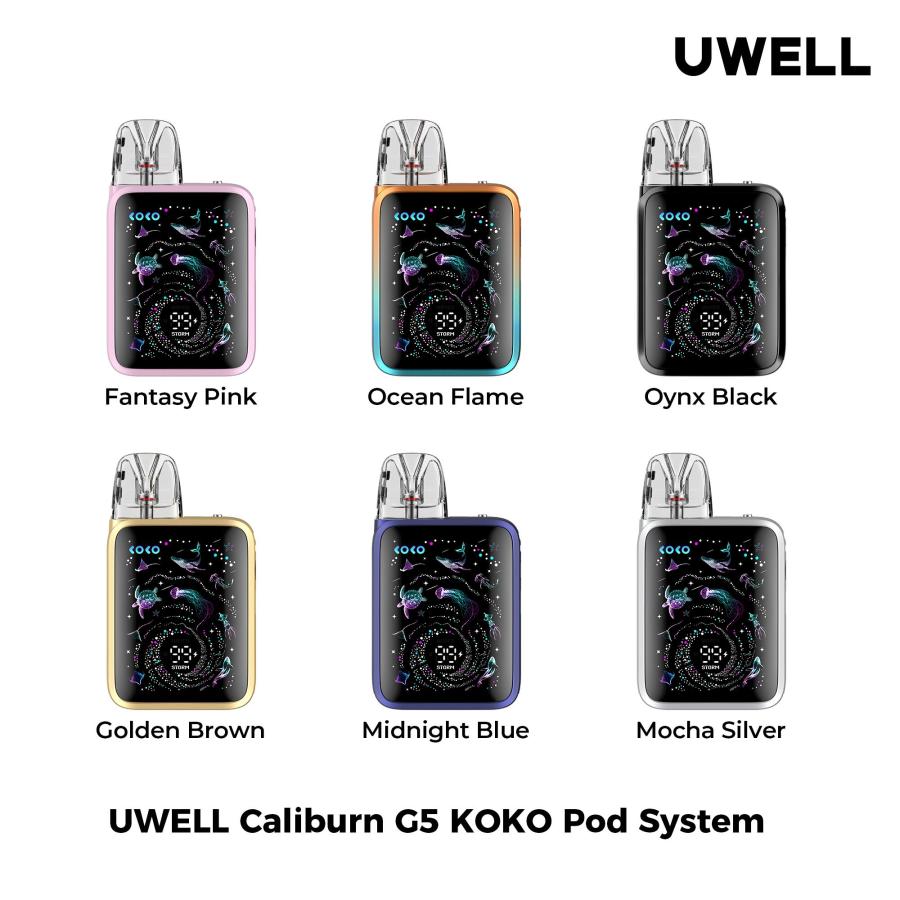 ほぼ新品禁煙カリバーンG5ココ、新品カードリッチ、新品リキッド付き 楽天市場】Uwell Caliburn G5 Koko Pod 電子タバコ vape ユーウェル