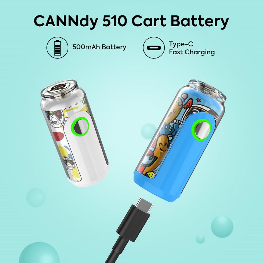 CANNdy CBDヴェポライザー 本体のみ 510スレッド 510規格 電子タバコ