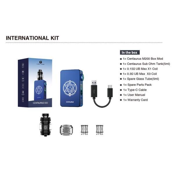 Lost Vape Centaurus M200 Box Mod Kit with Centaurus Tank 5mL ロストベイプ ケンタウルス 電子タバコ ベイプ vape  [W-11] |  | 08