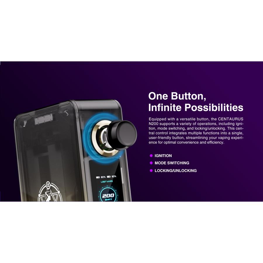 Lost Vape Centaurus N200 Mod Kit Centaurus Sub Ohm Tank セット ロストベイプ 本体 電子タバコ vape ベイプ モッド モット テクニカル [E-2] |  | 06