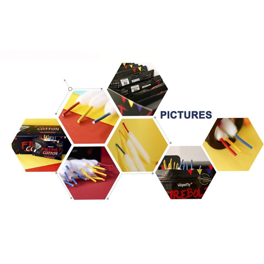Vapefly Firebolt Cotton Mixed Edition ベイプフライ ファイアボルトコットン ベイプ ウィック 電子タバコ Vape 綿 リビルダブル Rba ツール コットン B 24 Cottonvapefly B24 オフィスエッジ 通販 Yahoo ショッピング