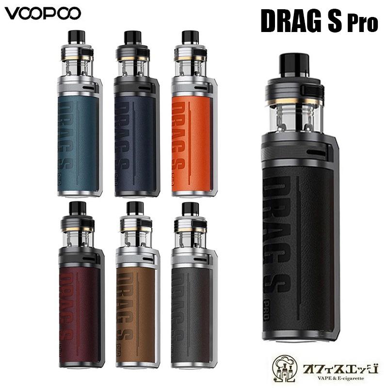 Voopoo Drag S Pro 80W Pod Mod Kit 5.5ml ブープー ドラッグエスプロ ベイプ 電子タバコ vape デバイス  本体 Dragspro [Q-1] :dragspro:オフィスエッジ 通販 