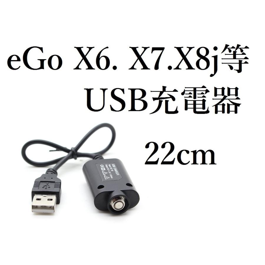 ego x6 x7 x8j 等に USB充電器 22センチ USB チャージ B-15 : オフィス
