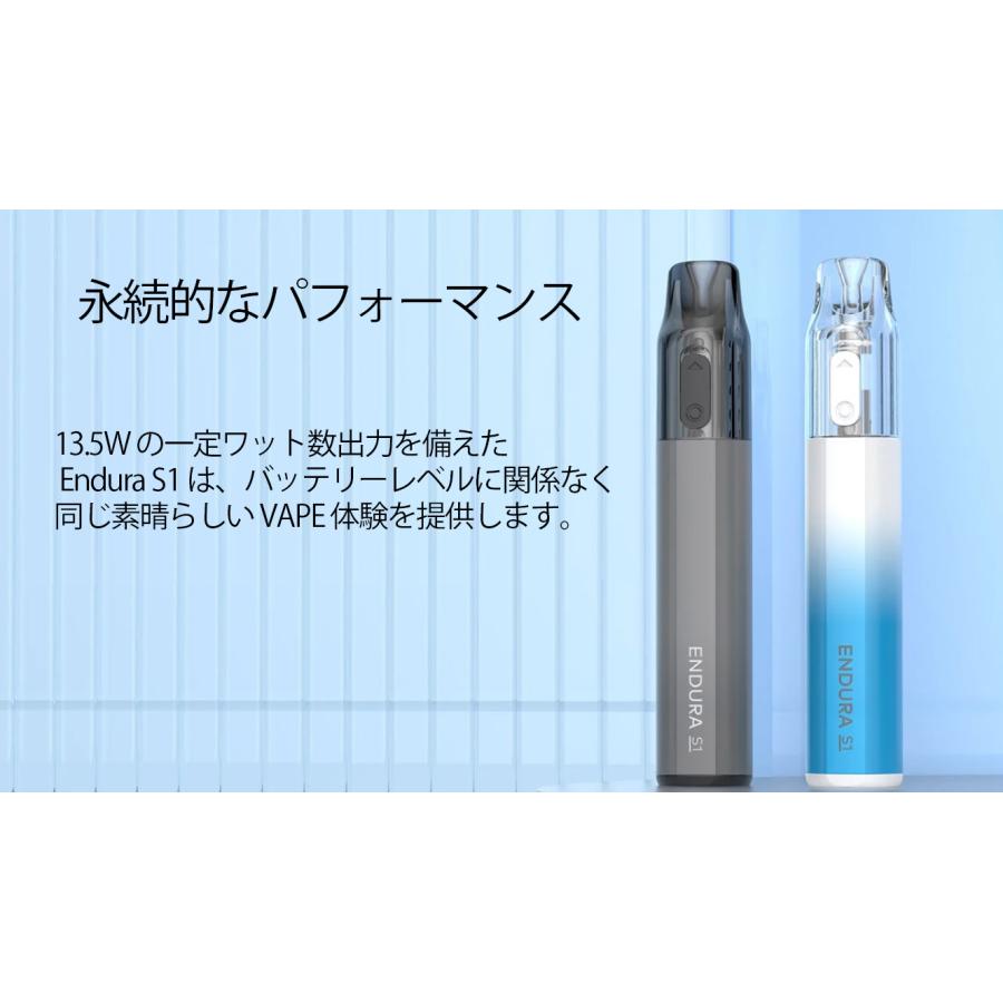 【選べる15mlリキッド付き】Innokin Endura S1 650mAh 2ml 使い捨てタイプ スターターキット イノキン エンデューラ エスワン 電子タバコ ベイプ vape [R-12] |  | 07