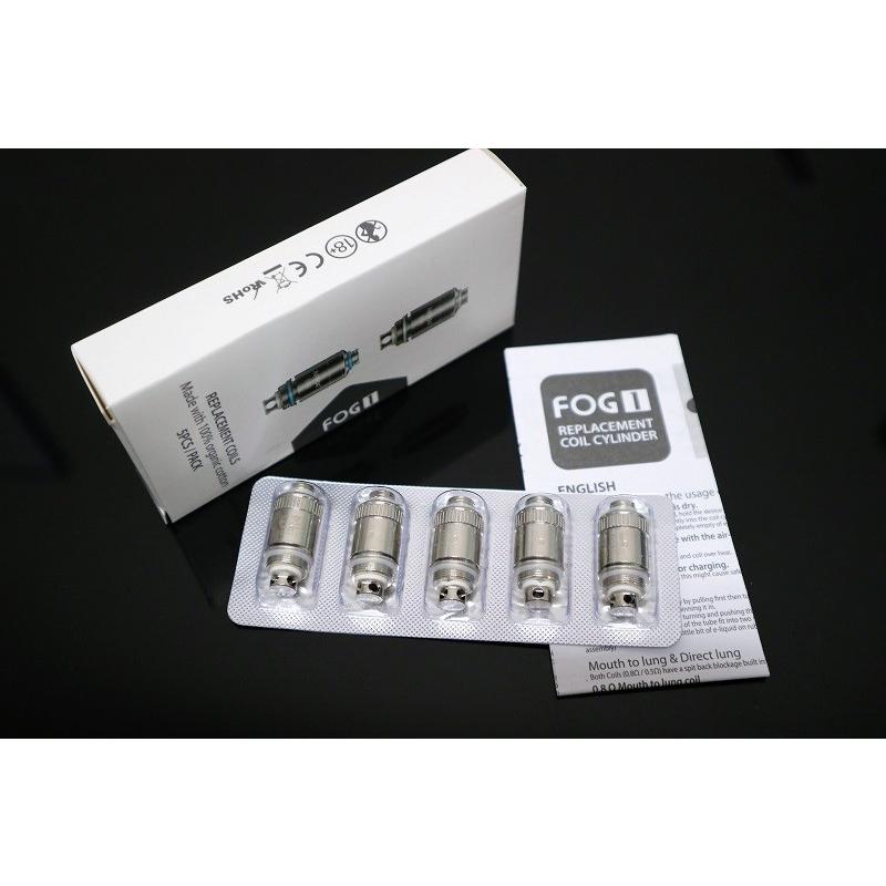 JUSTFOG FOG1 交換用コイル 5個入り ジャストフォグ フォグワン 電子たばこ vape スペアコイル coil J-12｜edgejp｜03