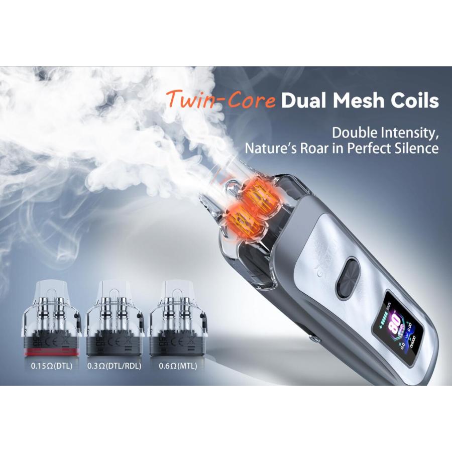 VandyVape Gemini Pod カートリッジ 2個入り 5.5ml 交換用カートリッジ コイル coil スペア ポット ポッド ジェミニ バンディーベイプ [H-46] |  | 02