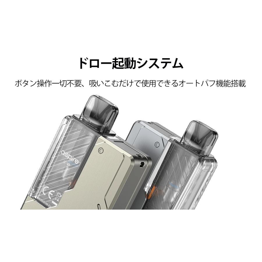 【選べる15mlリキッドセット】Aspire Gotek Pro 1500mAh アスパイア ゴテックプロ スターターキット 電子タバコ ベイプ vape 持ち運びシーシャ [G-74] |  | 02