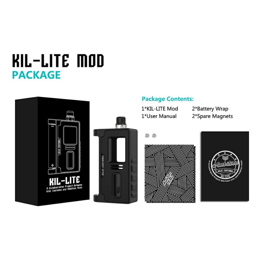 Ambition Mods Kil-Lite Mod 60W アンビションモッズ  キリック キルライト アンビション  電子タバコ ベイプ 本体 vape Kilic Customs  [J-69] |  | 11