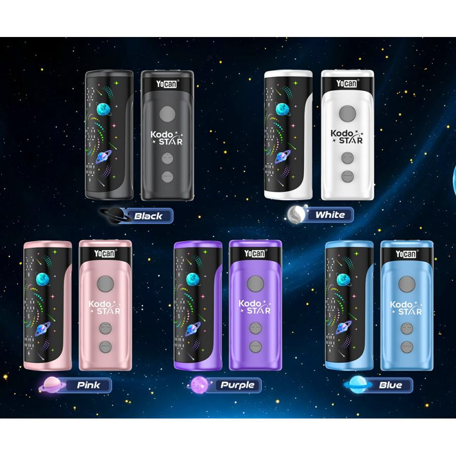 Yocan Kodo Star 400mAh 予熱機能 510規格 Type-C充電 本体