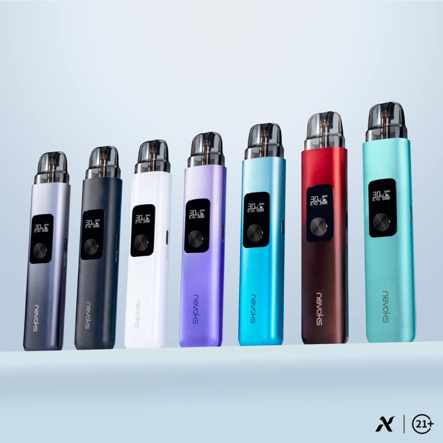 Nevoks Feelin AX Pod Kit 1500mAh 3ml ネボックス フォーリン スターターキット ベイプ 電子タバコ 本体 デバイス 水タバコ 持ち運び シーシャ [N-66]｜edgejp｜07