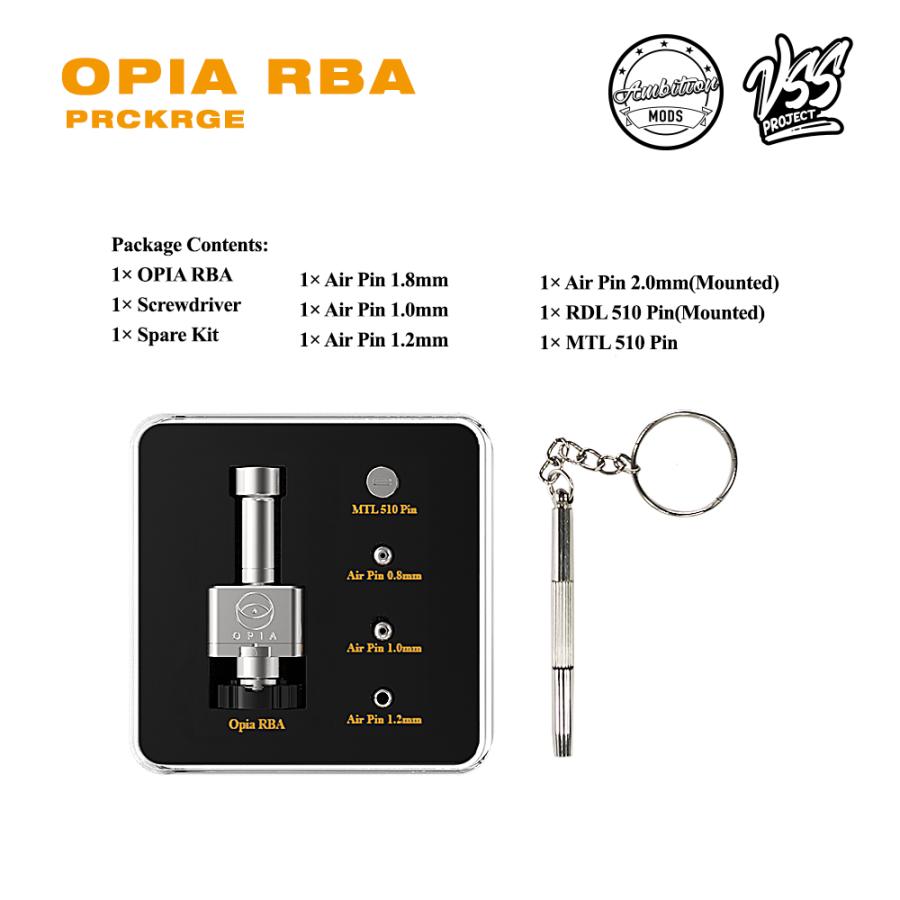 Ambition Mods OPIA RBA ボロタンク互換 RBAブリッジ アンビションモッズ オピア BB ビレッドボックス Opia [A-41] |  | 05